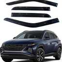 IG Window Visors Fit for 2022-2026 Hyundai Tucson, Out-Channel Rain Guards Vent Wind Deflectors 4PC, Car Accessories for 22-26 Tucson