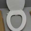 Elongated Bidet Toilet Seat with Quiet-Close, Non-Electric Bidet Mode with Dual Nozzles, Fit Elongated Toilet Seat, Adjustable Water Pressure with Brass inlet (Elongated)