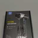 Compressed Air Duster-310,000RPM Cordless Air Blower with LED Light, 4 Gear Adjustable Turbo Fan, Super Power Electric Air Duster for Computer, Keyboard, Outdoor, House and Car