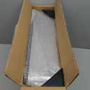 Stainless Steel Litter Box with High Sides, XL High Sided Cat Litter Pan, Open Top Extra Large Metal Cat Litter Box, Non-Stick, Odor Free, Leakproof, Scoop Included, Gray