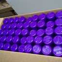 Reusable Bulk Water Bottles 100 Pack - 20 Oz Sports Water Bottles, USA Made, BPA-Free, Wide Mouth for Easy Cleaning, Dishwasher Safe, Break Resistant