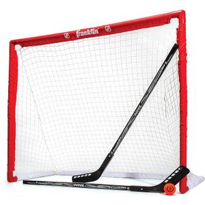 Franklin Sports Hockey Goal, Ball, and Stick Set - NHL