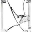 Front Passenger Side Power Window Regulator with Motor Replacement for Ford F150 2004 2005 2006 2007 2008 (Standard or Crew Cab), 06 07 08 Lincoln Mark LT, Right, 741-429