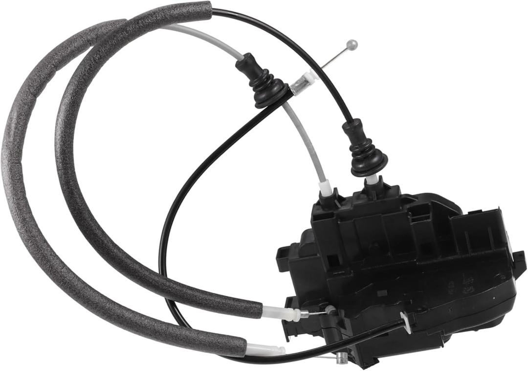 Rear Right Passenger Side Power Door Lock Actuator Motor with Cable for Hyundai Sonata 2007-2010 Door Latch Actuator Assembly Replace No.814203K500 Black Premium Fit Design