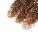 P427 Human Hair Bundles Ombre Highlight Bundle #4 Water Wave Human Hair 3 Bundles 16 18 20 inch Brown and Honey Blonde Color