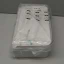 Delamu Bathroom Organizers and Storage, 2 Tier 2 Drawer Makeup Organizer Countertop, Easy to Install, Ideal for Bathroom Counter, Vanity, Ideal for Women Girls, Clear (2Drawers 1 Pack)