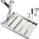 SG14 Commercial Deep Fryer Filter, 13.5x14" 304 Stainless Steel Fryer Screen