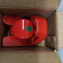 Trailer Hitch Locks with Keys, Universal Size Fit 1-7/8,2-5/16,2 Inch Ball Hitch Coupler Lock, Adjustable Heavy Duty Steel Trailer Tongue Lock for Boat, Trailers and RV, Anti-Theft Hitches, Red-1 Pack