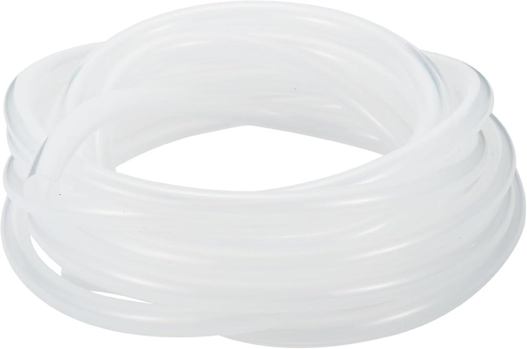 1 Pcs for Air and Water Silicone Vacuum Tubing Hose High Temperature Automotive Vacuum Line 20FT 5/16" 8mm ID 2mm Thickness Clear Silicone