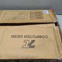 ErGear Height Adjustable Electric Standing Desk, 47.2 x 23.6 Inches Sit Stand up Desk, Memory Computer Home Office Desk with Two-Piece Desktop (Black)