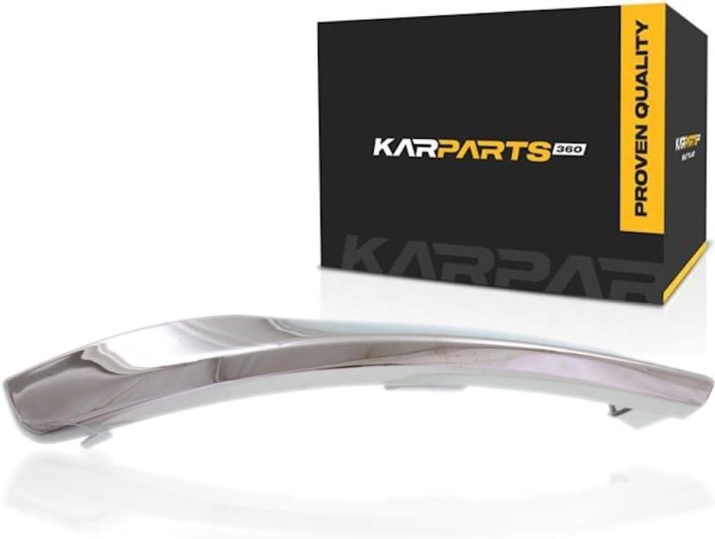 For Dodge Durango 2014 15 16 17 18 19 2020 Bumper Cover Molding Passenger Side | Front | Chrome | ABS Plastic | Replacement For CH1047105 | 5113736AB