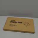 KLM Liquor Bottle Display Shelf, Coffee Syrup Rack Organizer, 3 Step Countertop Liquor Wine Rack, mini bar,liquor cabinet, Home Retro Bar Shelf Stand for Liquor Whiskey, Spirits