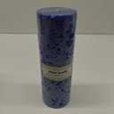 3 x 9 Inch Blue Pillar Candle, 3" D x 9" H, Blue