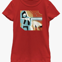 Women's Star Wars: Obi-Wan Kenobi Geometric Obi-Wan Graphic Tee Red Small