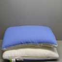 Cooling Bed Pillows Queen Size Set of 2, Cool for Hot Sleepers, Soft Gusseted Hotel Down Alternative Pillow 2 Pack for Side Back Stomach Sleeper, Supportive, Pain Relief, ICY Blue, 20" x 30"