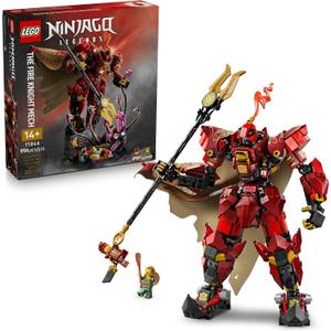 LEGO NINJAGO The Fire Knight Mech Building Set - Model Kit with Kai Minifigure from Legends Monstrosity - Teen Room Decor - Gift for Teenage Boys and Girls, Ages 14+ - 71846