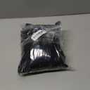 CHICME Womens Dressy Lace Jumpsuit Casual Fall Long Sleeve V-Neck Straight Leg Overalls (Medium, Black)