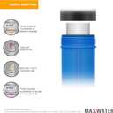 Max Water 5 Micron 20 x 4.5 Sediment Filter 20 inch Whole House BB Water Filtration System Replacement Compatible Cartridge DGD-5005-20, FP25B, AP810-6, FPMB5-20, P5-20, 155358-43, SDC-45-2005