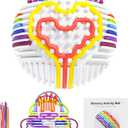 Sensory Fidget Toys for Kids Adults - Sensory Activity Ball with 16 Strings, Sensory Toys for Anxiety, ADHD & Autism | Kids 3+ & Adults | Calming Focus Stress Relief