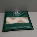 OTOSTAR Set of 4 Waterproof Throw Pillow Covers 12x20 Inch Farmhouse Geometric Square Pillow Cases for Couch Patio Furniture Balcony Garden Outdoor Decoration（Geometry70-Khaki）