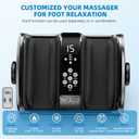 CARESKYpro HSA Eligible FSA Shiatsu Foot Massager with Heat for Neuropathy and Pain Relief, 3 Heat Therapy, 5 Intensity Deep Kneading, Rolling for Calf-Feet-Arm Relaxation, Plantar Fasciitis