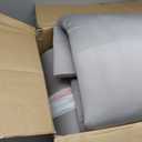 TRENDBOX Extra Large Ball Pit 47.2x47.2x13.8in Memory Foam Pit Soft Pool Soft Equipment for Toddlers Kids - Light Gray (Balls NOT Included) (120x35cm)