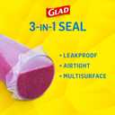 Glad Press'N Seal Food Plastic Wrap, 70 Square Foot Roll (Package May Vary)
