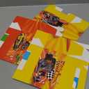 3Pcs Race Car Party Treat Boxes Hot Car Gift Box Birthday Supplies Wheels Wild Goodie Gift Boxes Race Cars Favor Box for Kid Boy Wheels Cars Birthday Baby Shower Game Party Decoration, Yellow and Red  