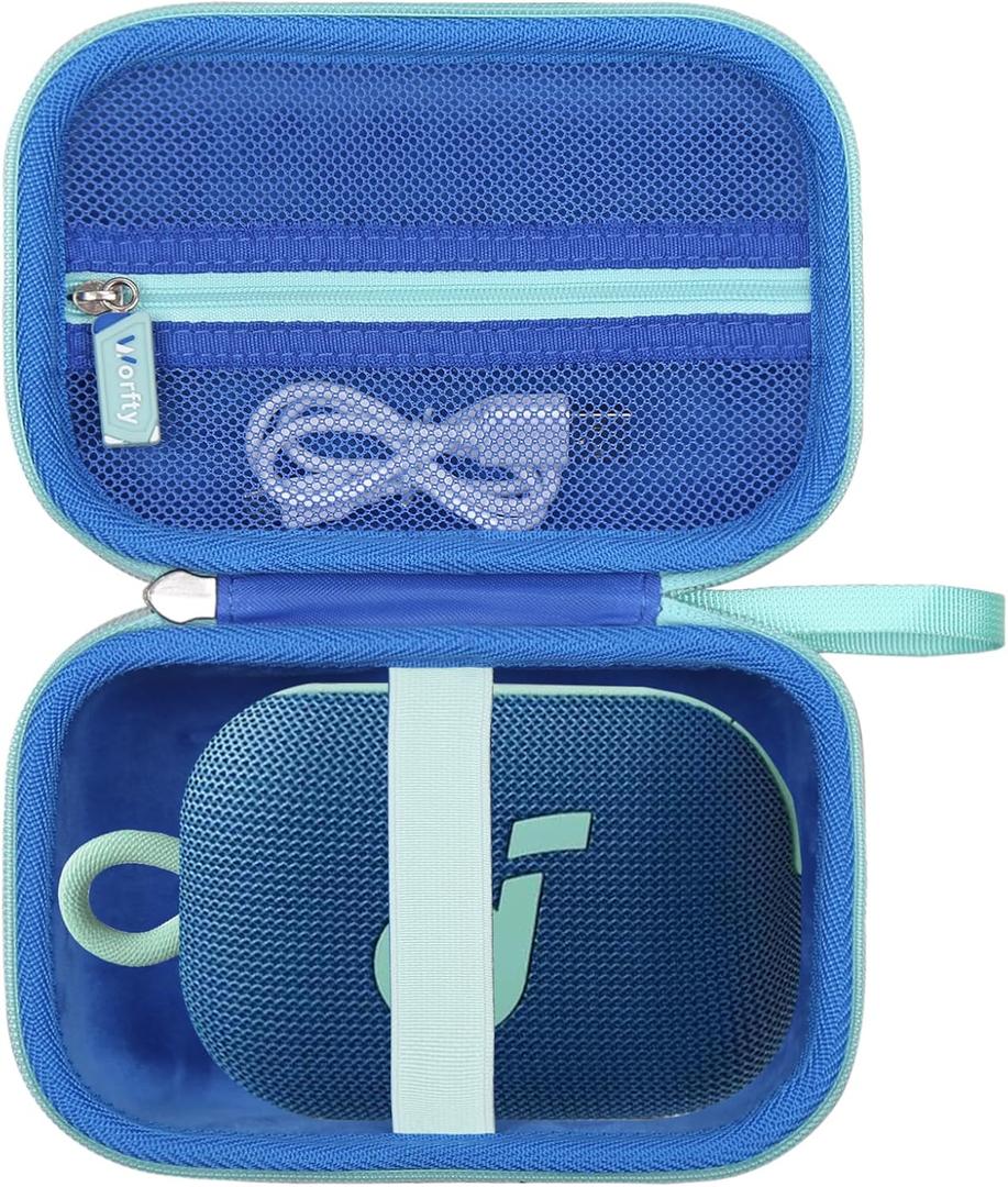 Storage Case for soundcore Select 4 Go Bluetooth Shower Speaker by Anker, Case Only (Blue)