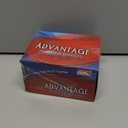 Alliance Rubber 26259 Advantage Rubber Bands Size #117A, 1/4 lb Box Contains Approx. 100 Bands (7" x 1/16", Natural Crepe), Beige