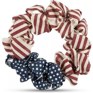 Vintage Burlap & Metal American Flag Wreath – Indoor/Outdoor Patriotic Wreath w/Hanging Loop & Rope – Round Scrunched 4th of July Wreaths for Front Door, Wall, or Window Display,
3"D x 17.5"W x 17.5"H Vintage Burlap & Metal American Flag Wreath – Indoor/Outdoor Patriotic Wreath w/Hanging Loop & Rope – Round Scrunched 4th of July Wreaths for Front Door, Wall, or Window Display,
3"D x 17.5"W x 17.5"H