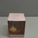 SALKING Essential Oil Diffuser, 100ml Small Aromatherapy Diffuser with Auto Shut-Off Function, Ultrasonic Diffusers for Essential Oils, Cool Mist Humidifier with Warm White Lights, for Office Home (White + Wooden Grain)