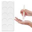 120 Pcs Taper Candle Holder Candle Grips Candle Adhesive Stay Put Candle Grips Adhesive Sticky Dots Candle Inserts for Candle Holder Small Candle Accessories