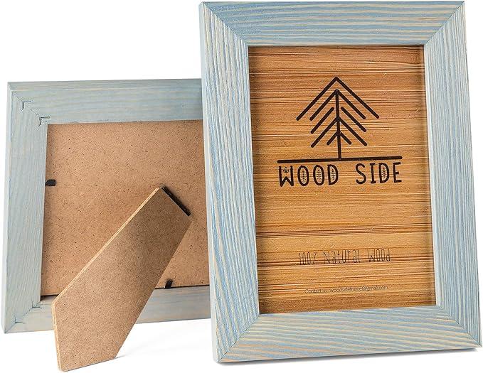 WH Premium Wood Frame 3,5 in x 5 in Grey