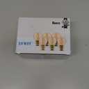LVWIT 4W E14 G45 LED Filament Bulb, 6 Pack