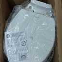 Dometic 310 Standard Toilet - White, Round Shape, Lightweight and Efficient with Pressure-Enhanced PowerFlush and Slow Close Seat Cover - Perfect for Modern RVs (302310081)