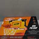 NERF Basketball Hoop Set - Pro Hoop Mini Hoop Set with Mini NERF Basketball - Steel Rim Great for Dunking (15" x 10")