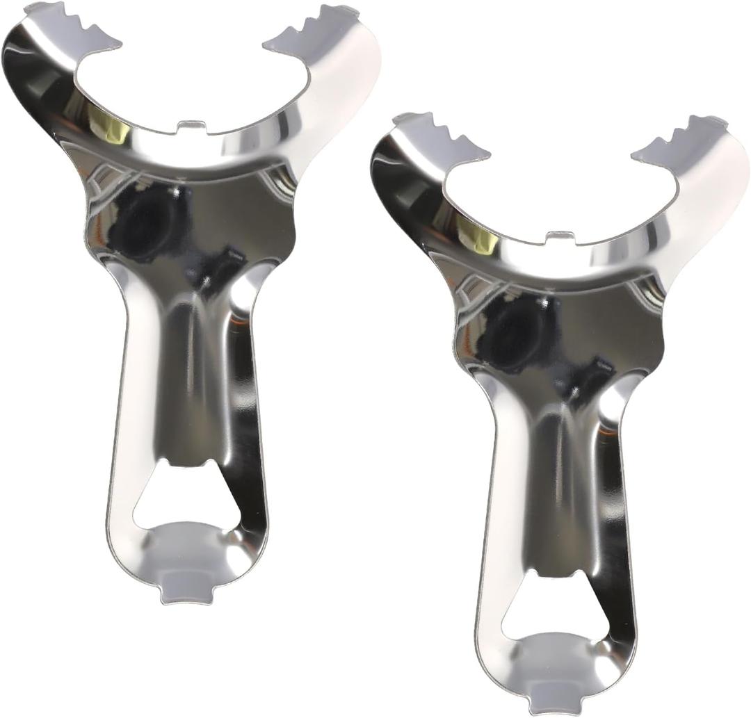 2PCS Jar Opener,Multi-Function Stainless Steel Jar Opener,Practical Multifunctional Jaropener,Easy Twist Manual Handheld Top Remover