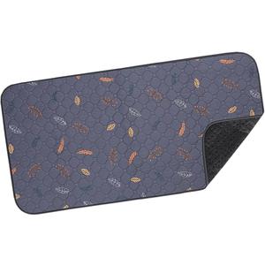 Jinwen Washable Pee Pad for Dogs Potty Mat Breathable Lightweight Absorbent Waterproof Puppy Pad Reusable for Playpen Crate Training 100cm x 155cm