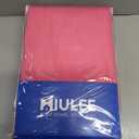 MIULEE Velvet Curtains Berry Elegant Grommet Thermal Insulated Soundproof Room Darkening Curtains/Drapes for Classical Living Room Bedroom Decor 52 x 84 Inch Set of 2