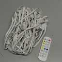 Permanent Outdoor Lights for House, DIY Scene for Halloween, Christmas Decor, 99.7ft Permanent Christmas Lights with 60 RGB+IC Eaves Light Outdoor, IP67 Waterproof, Work with Google Assistant, Alexa