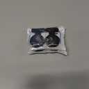 2 x Waterproof Holder Compatible with AirTag for Kids (2 Pack), Hidden Case with Pin, GPS Tracker Clip Compatible with Apple Air Tag, Suitable for Toddlers, Children, Elderly, Clothing, Backpack, Luggage (Black/Navy Blue)