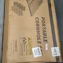 Cornhole Board Set Cornhole Games for Adults Portable Choose Regulation or Tailgate Size
