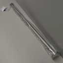 Ivilon Tension Curtain Rod - Spring Tension Rod for Windows or Shower, 36 to 54 Inch. Brushed Nickel