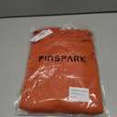 PINSPARK Two Piece Sets for Women 2024 Fall Outfits Sweatsuit 4 Pockets Sweat Short Sets Casual Matching Set Travel Tracksuit Size L, Orange