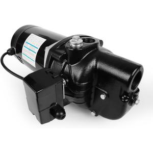 SWS50- Cast Iron Shallow Jet Well Pump - 1/2 HP 375 Gallons 0-25 FT Depth 115V 230V Dual Voltage Heavy Duty Shallow Well Pump