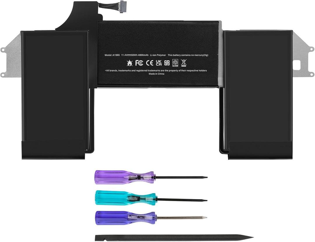 TREE.NB A1965 Laptop Battery Replacement for MacBook Air 13 inch Retina A1932(Late 2018 2019) A2179 (Early 2020) EMC 3184 3302 MacBookAir8,1 8,2 9,1 MRE82LL/A MRE92LL/A MVFH2LL/A MVFM2LL/A MRE82B/A