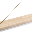 Koville Marble Incense Holder, Incense Holder for Sticks, Incense Sticks Holder Ash Catcher for Meditation Yoga SPA, Natural Stone Incense Burner, Home Table Decor (Travertine),Damage