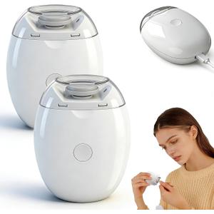 2 pcs Electric Automatic Nail Clipper & Trimmer, 2026 New 3-in-1 Automatics Electric NailClipper, Whole Family USB Rechargeable,Automatic Nail Clippers for Seniors for Toes and Hands