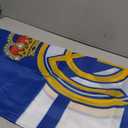Real Madrid Flag Banner 3x5 Feet - Durable Indoor/Outdoor Football Soccer Banner with 2 Brass Grommets